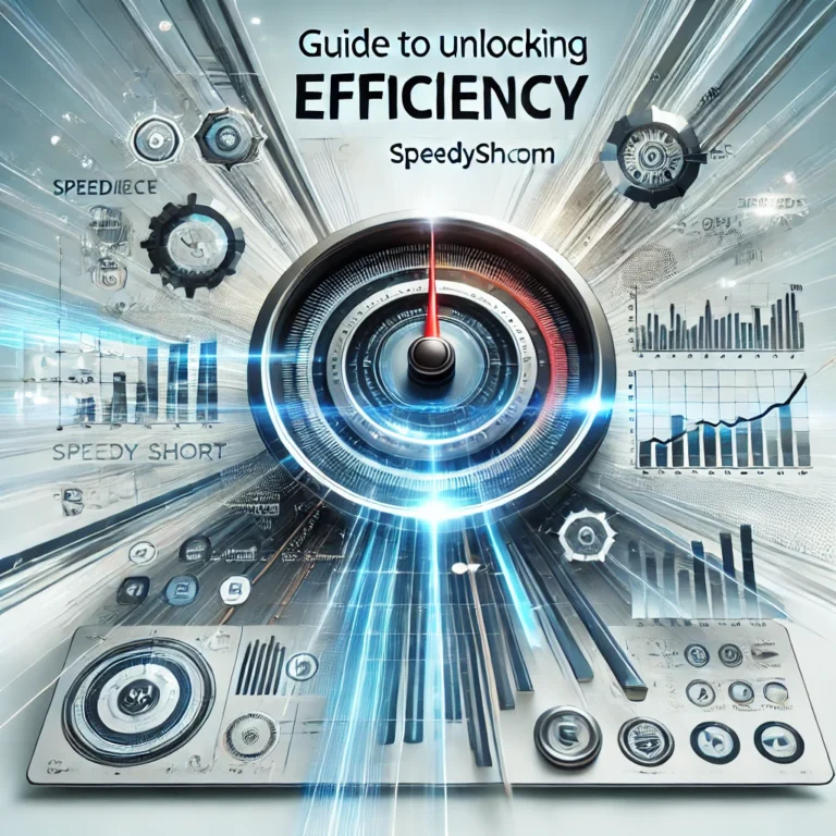 Unlocking Efficiency and Growth: The Ultimate Guide to SpeedyShort.com