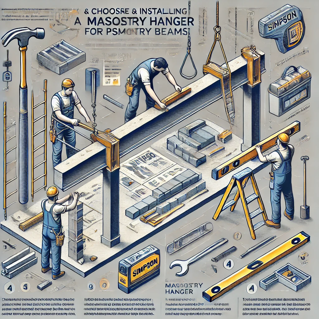 simpson masonry hanger for pslp