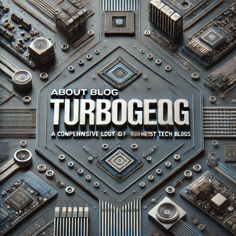 About Blog TurboGeekOrg: A Comprehensive Look at One of the Best Tech Blogs