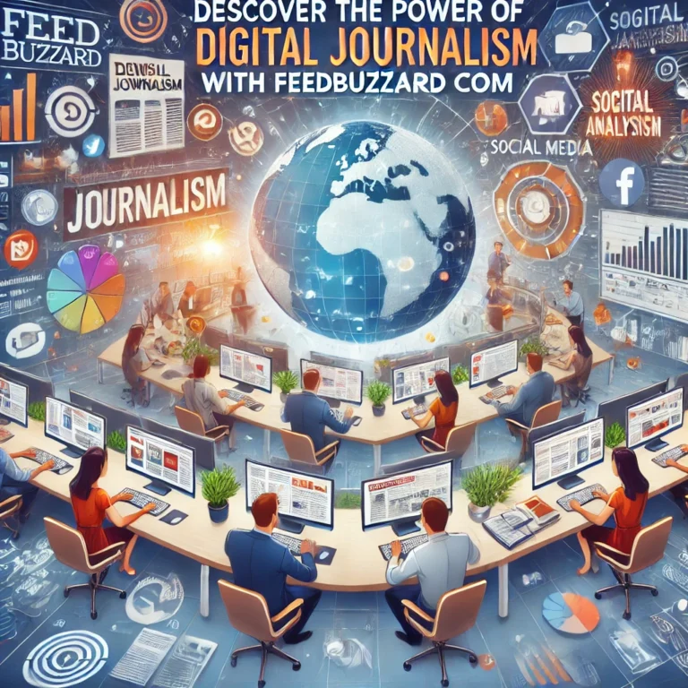 Discover the Power of Digital Journalism with Feedbuzzard com Latest