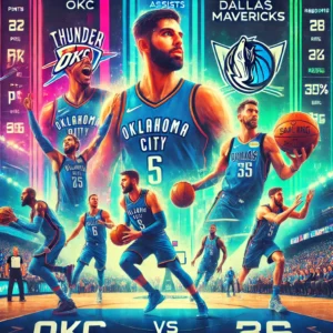 okc thunder vs dallas mavericks match player stats